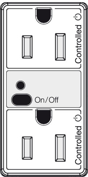 Hafele 822.53.031 Lutron Wireless Outlet