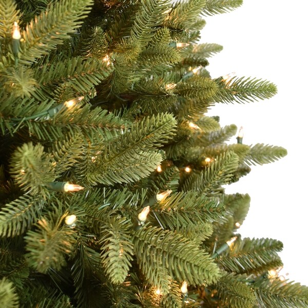 Puleo International 9 ft. Prelit Slim Westford Spruce Artificial Christmas Tree