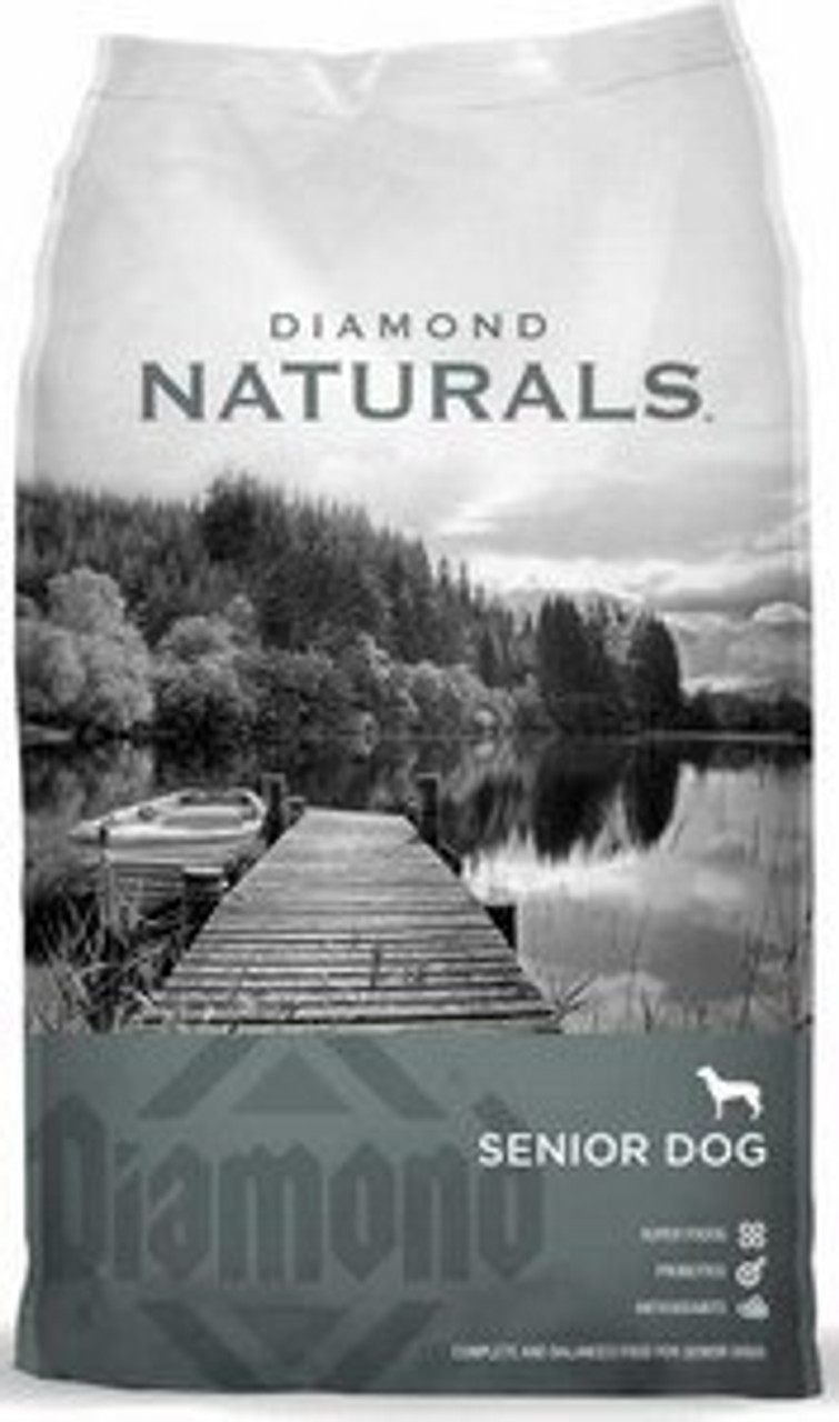 Diamond Naturals Senior 8 Dog Food， 35 Pounds