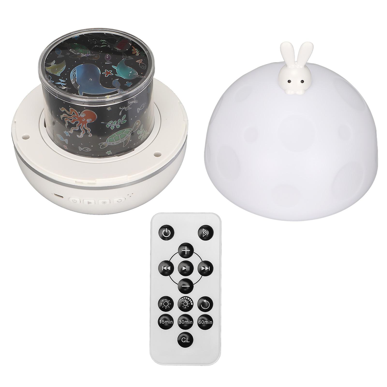 Starlight Bluetooth Speaker 360 Degree Rotation Night Light Star Ceiling Projector With Remote Control For Children