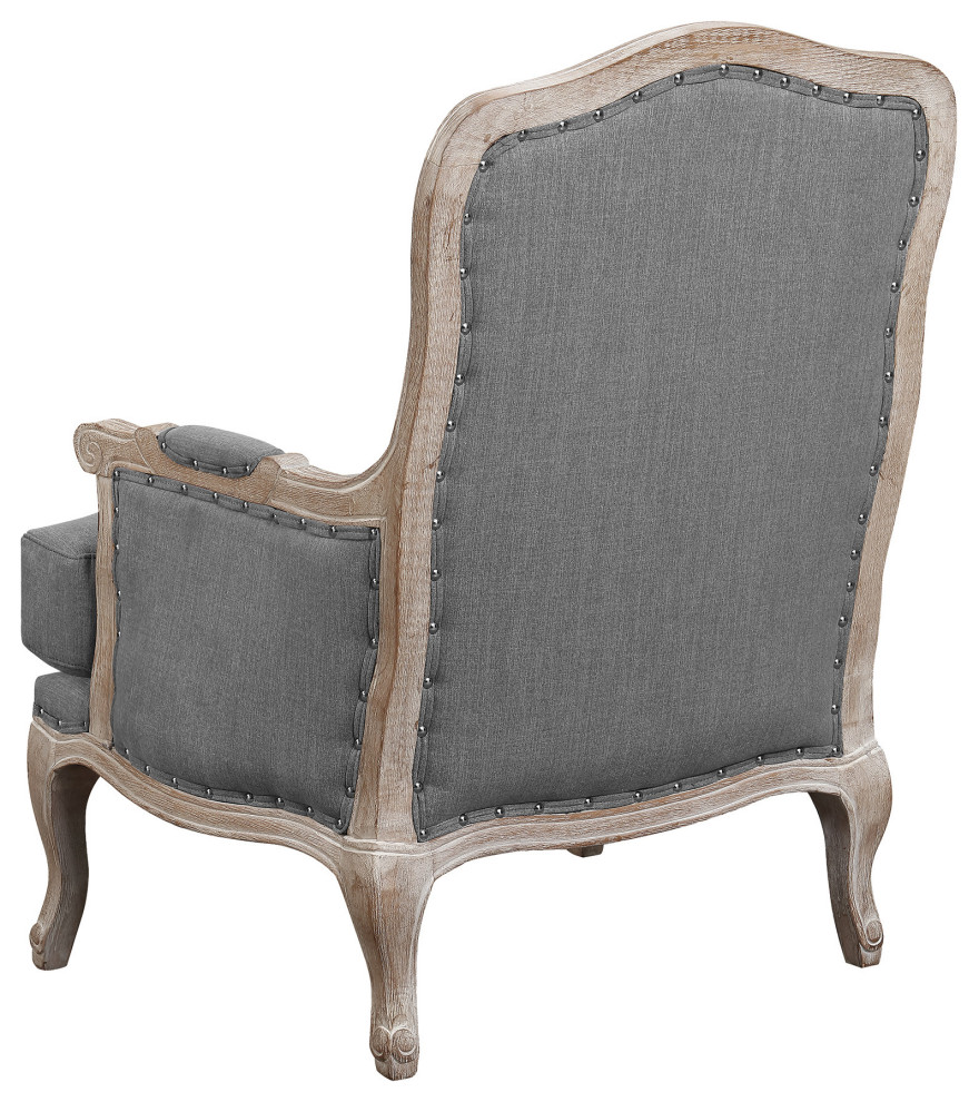 Regal Accent Chair  Light Blue   French Country   Armchairs And Accent Chairs   by Picket House  Houzz