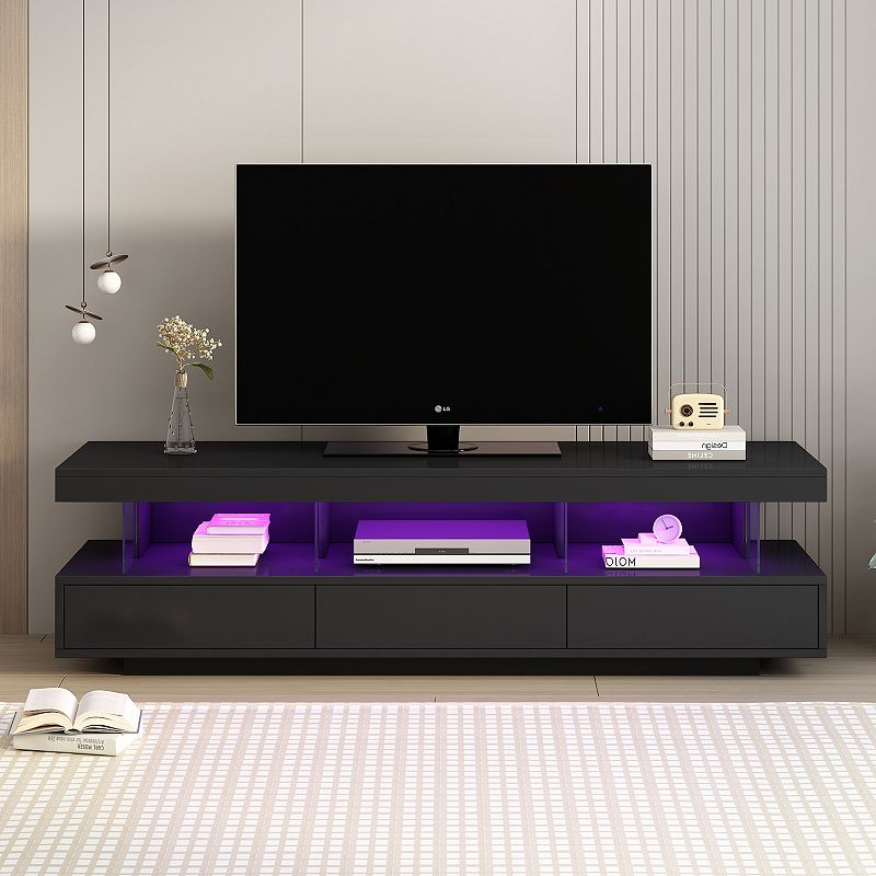 Merax Modern Led Tv Stand