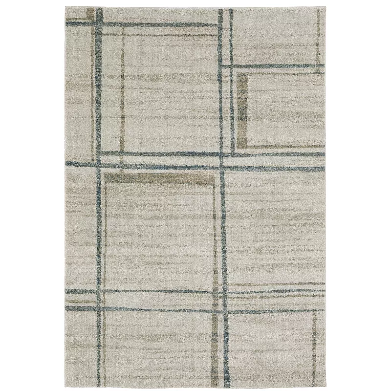 StyleHaven Archer Distressed Geometric Area Rug