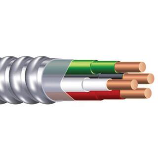 Southwire 142 x 250 ft. Solid CU MC (Metal Clad) Armorlite Cable 68579201