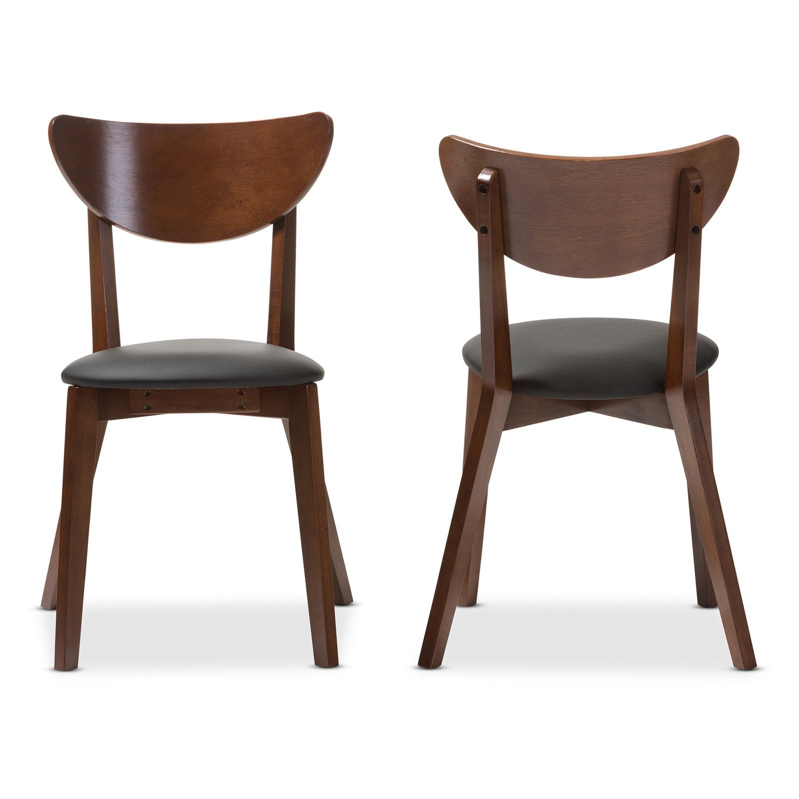 Baxton Studio Sumner Mid-Century Dining Chair - Set of 2