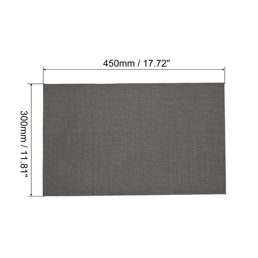 Place Mats  450x300mm Table Mats Set of 8 PVC Washable Woven Placemat