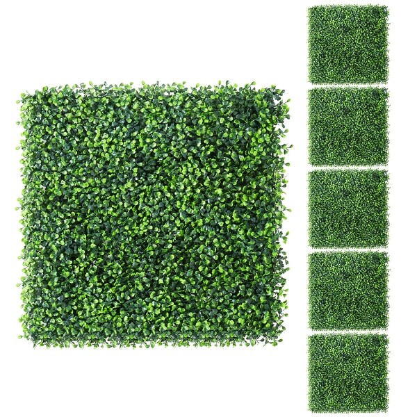 Yaheetech 6pcs 20'' x 20'' Artificial Boxwood Panels Plant Privacy