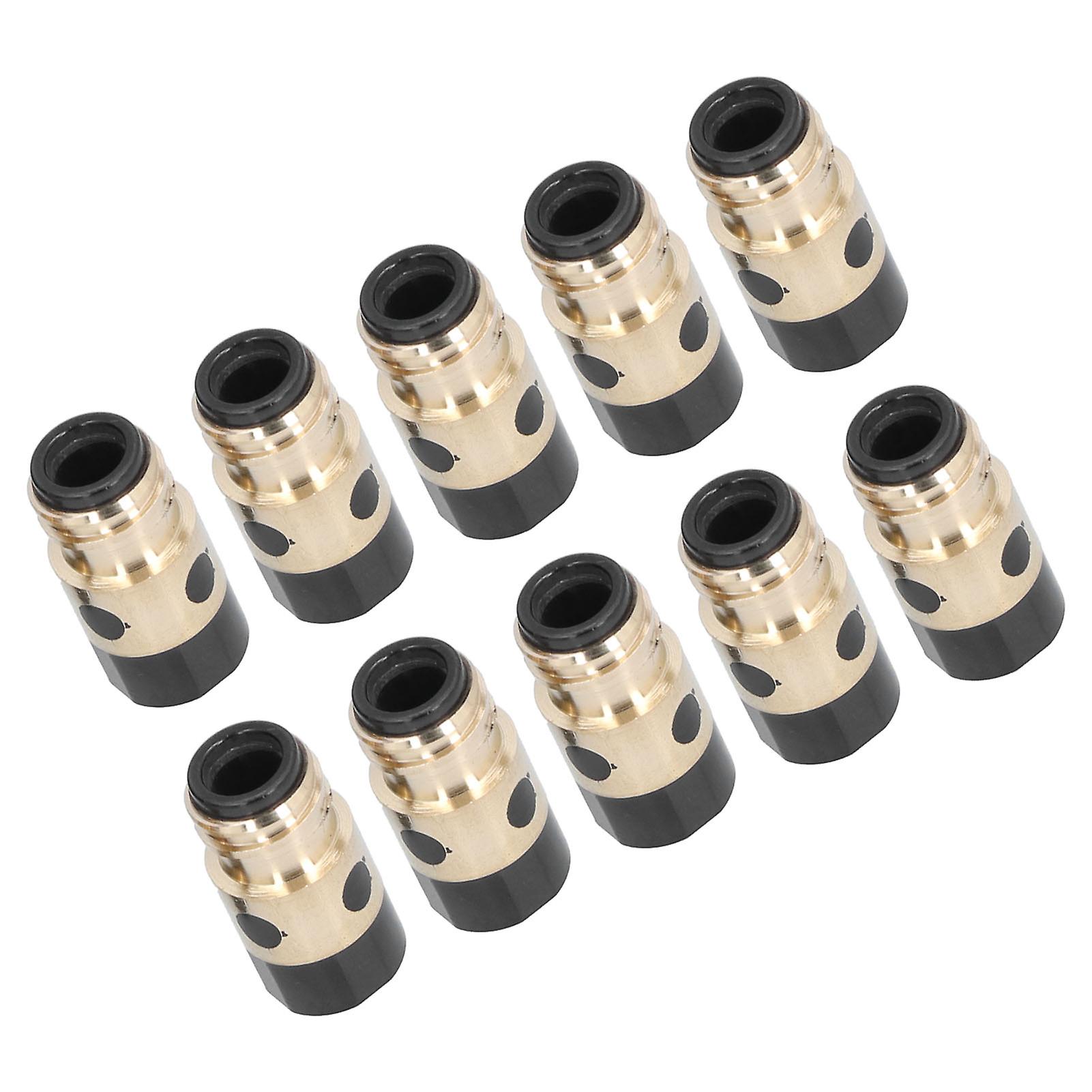 10pcs Welding Gun Gas Diffusers Pneumatic Brass Torch Tip Consumables Replacement