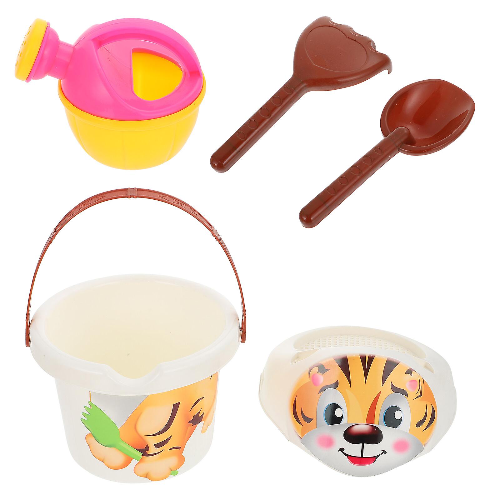 1 Set Kids Beach Sand Toys Sand Shovels Toy Bucket Animal Molds Toy Summer Beach Toys