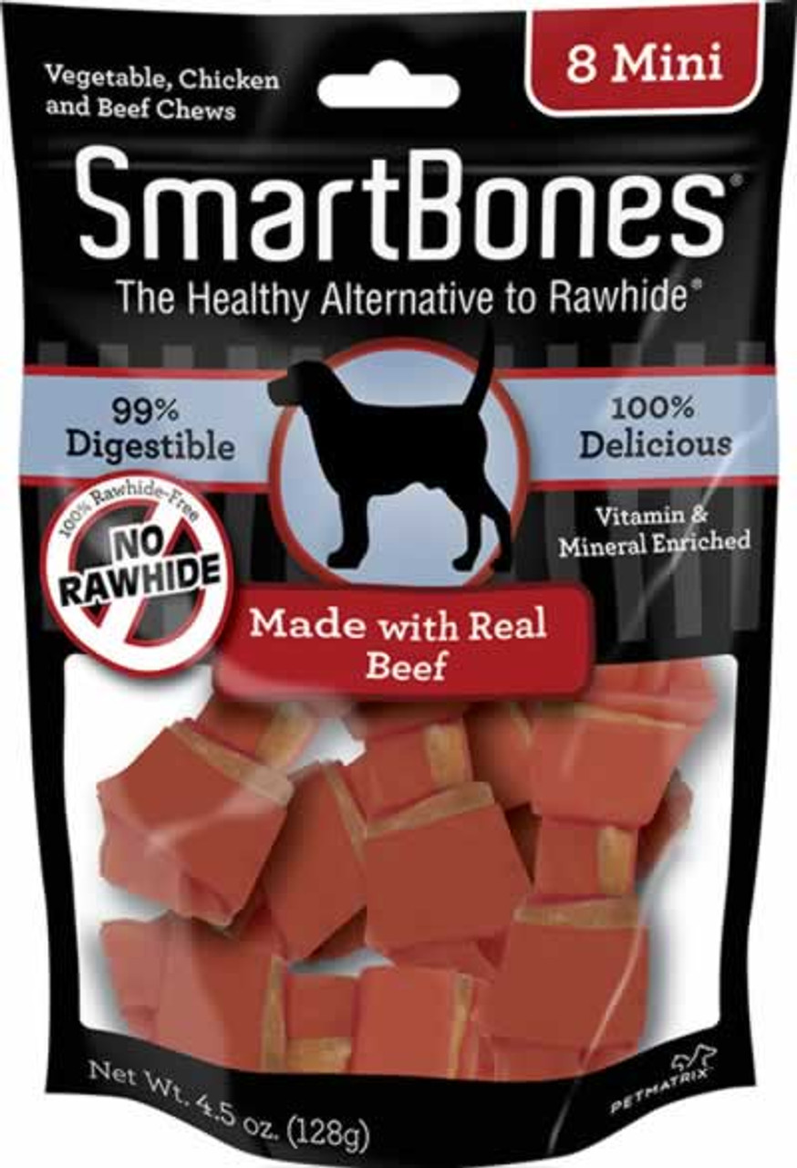 PetMatrix SmartBones Beef Chew Bones Dog Treat