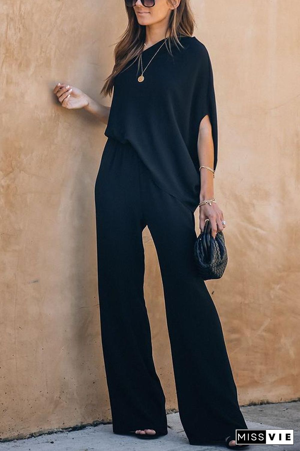 Recipe for Success One Shoulder Jumpsuit