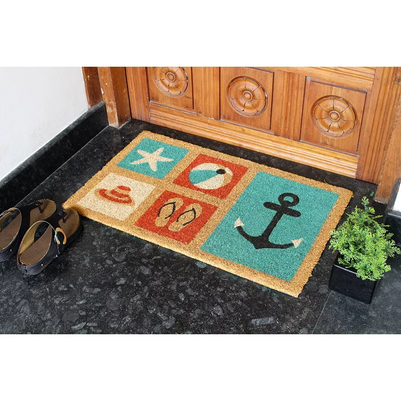 RugSmith Beach Doormat - 18'' x 30''