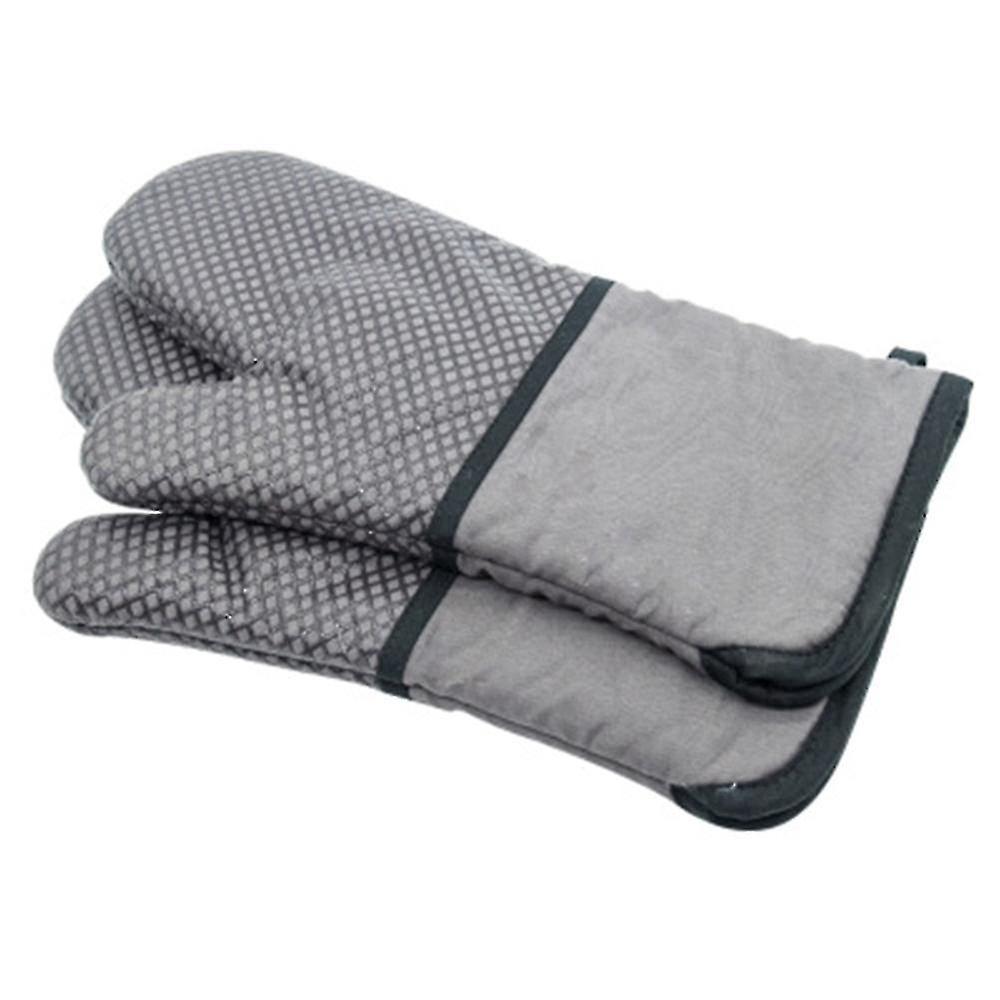 1pair Heat Resistant Oven Gloves， Baking Gloves Cooking Gloves