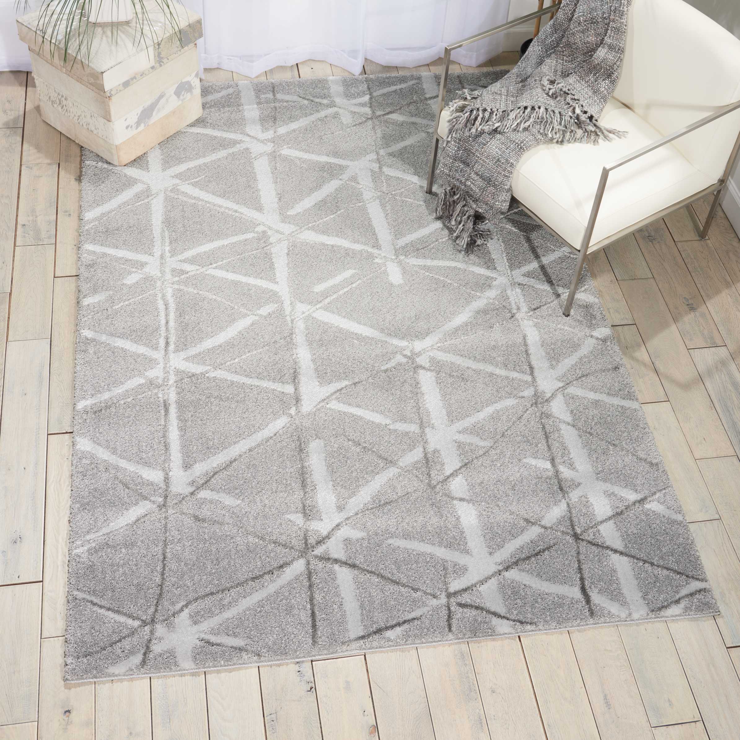 Ingenue Silver Rug