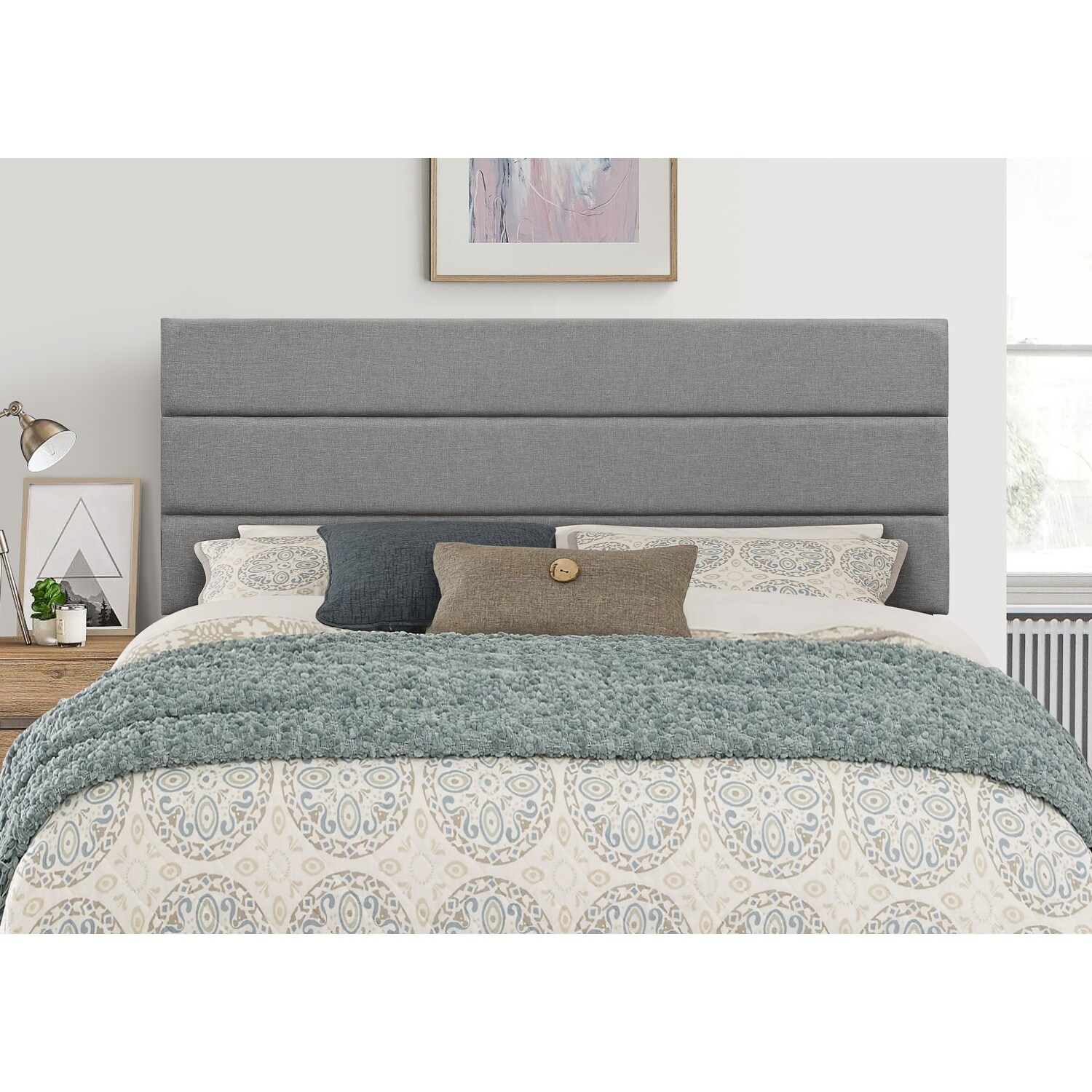 Etta Tufted Upholstered Headboard - - 33093865