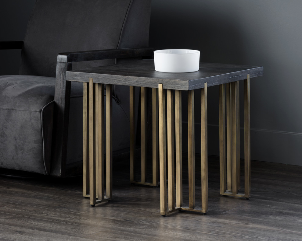 Alto End Table   Transitional   Side Tables And End Tables   by HedgeApple  Houzz