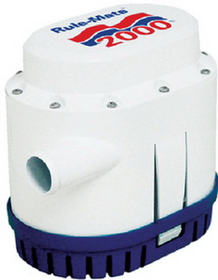 Rule Mate 2000GPH Fully Auto Bilge Pump  4424V  ...