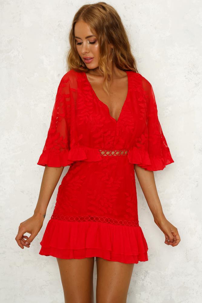 Lottery Dress Red