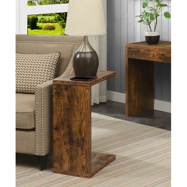 Porch and Den Woodshire C-shaped End Table