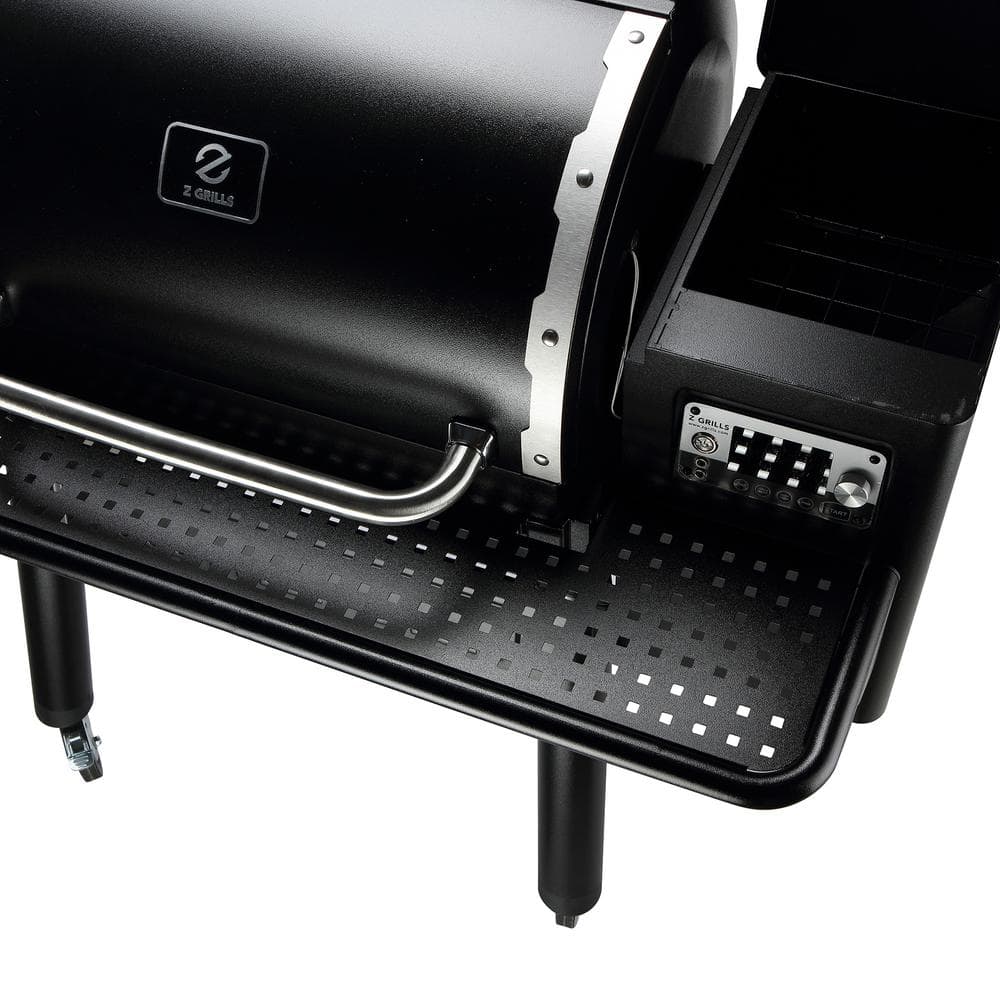 Z GRILLS 709 sq. in. ZPG-7052B Wi-Fi Pellet Grill and Smoker in Black ZPG-7052B