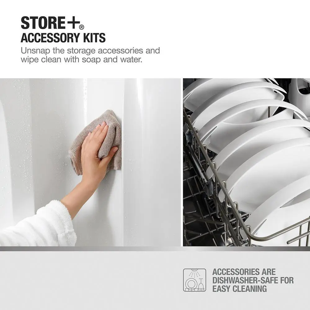 Sterling Store+ Family 12-Piece Shelf Kit in White 88038700-0