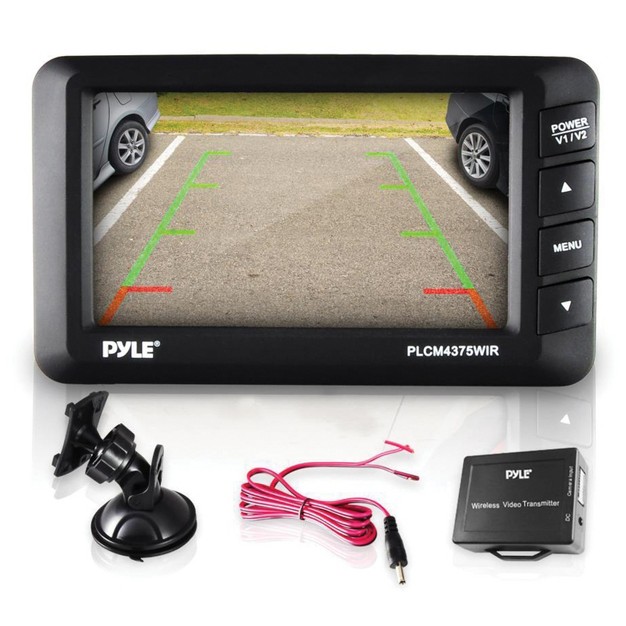 Lcd Monitor amp Wireless Backup Camera With Parking reverse Assist System