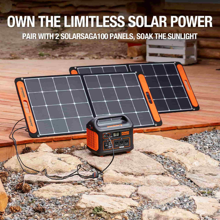 Jackery Explorer 1000 Portable Power Station - with 3 x 1000W AC Outlets, Solar Generator for Home Backup, Emergency, Outdoor Camping