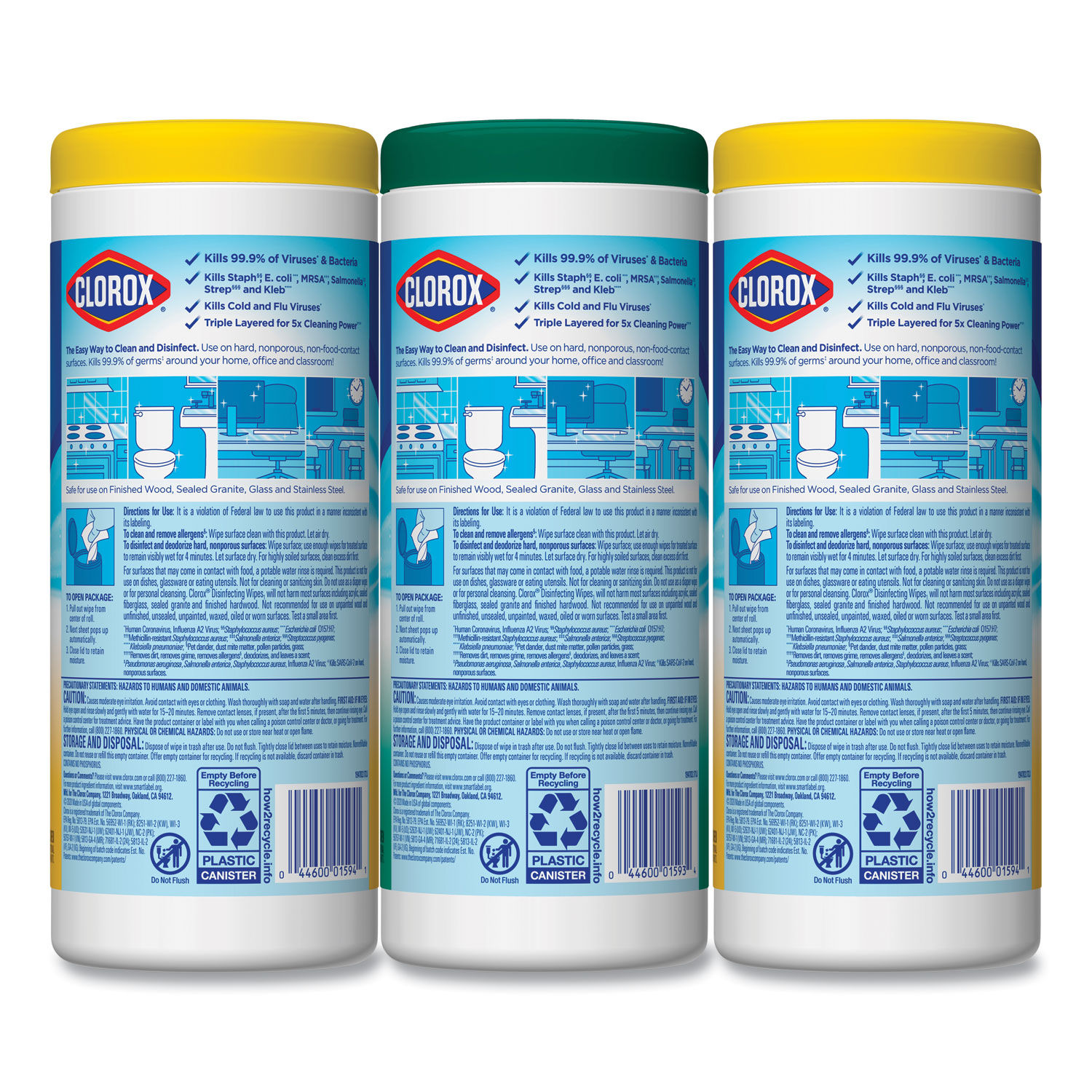 Disinfecting Wipes by Cloroxandreg; CLO30112