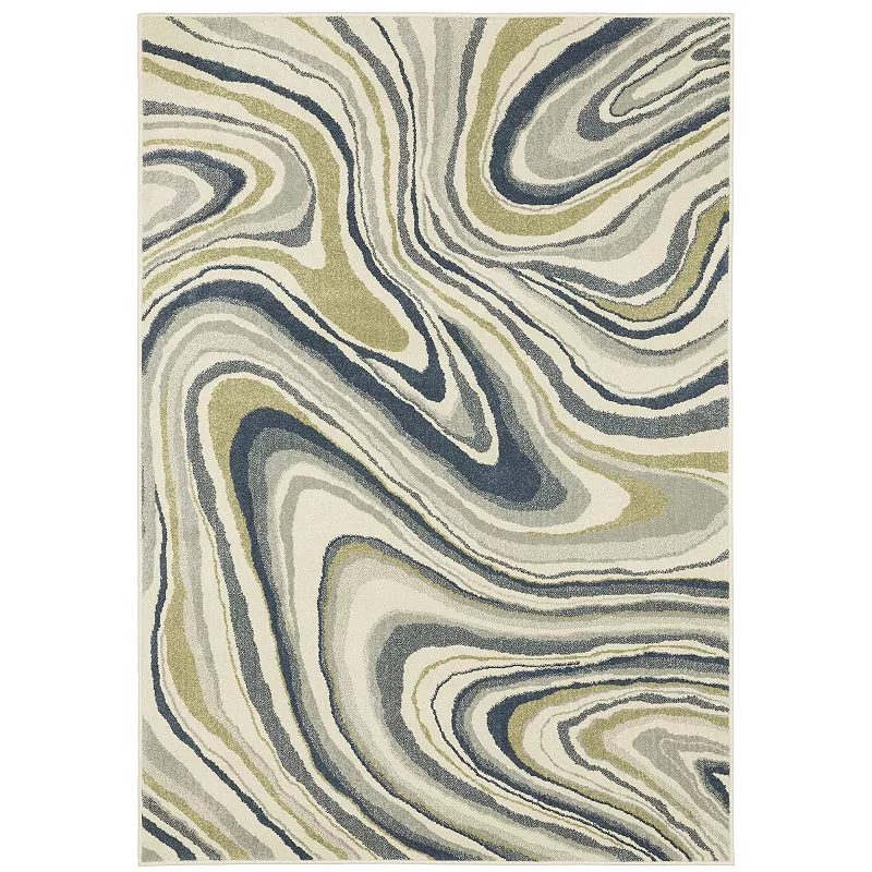 StyleHaven Bassel Modern Abstract Area Rug