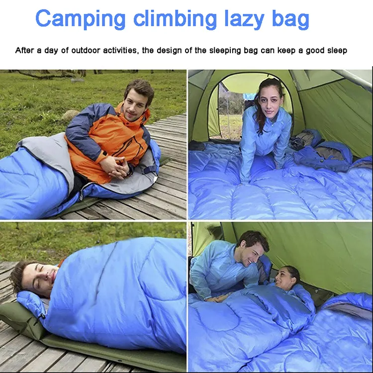 Waterproof Outdoor Sleeping Bag Ultralight Foldable Portable Travel Camping Sleeping Bag Adult Four Seasons Travel Sleeping Bag