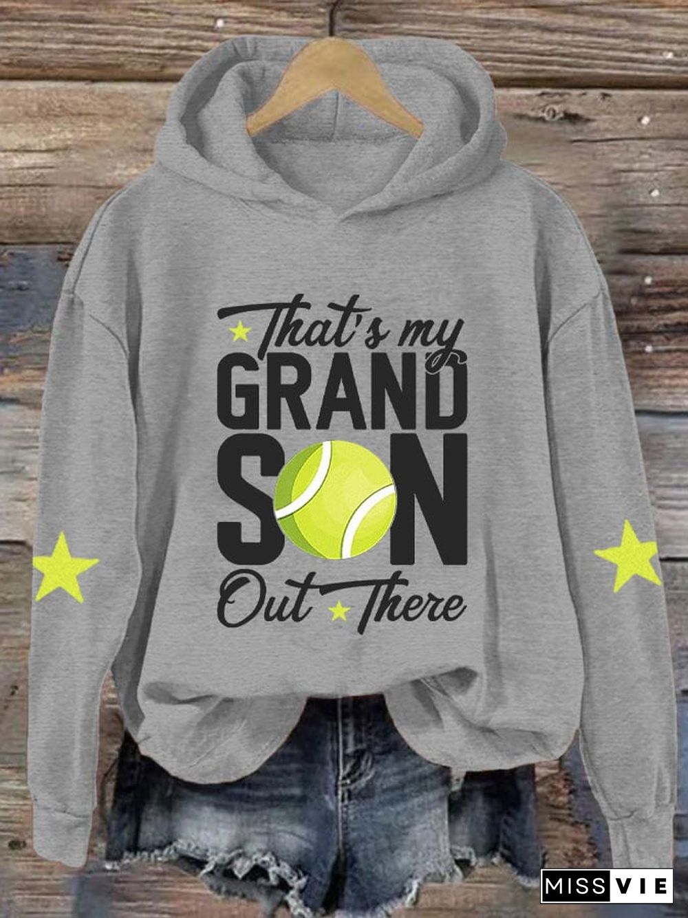 Women's That's my grand son out there sweatshirt