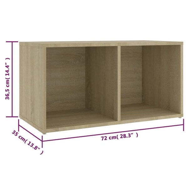 TV Cabinets 2 pcs Sonoma Oak 28.3