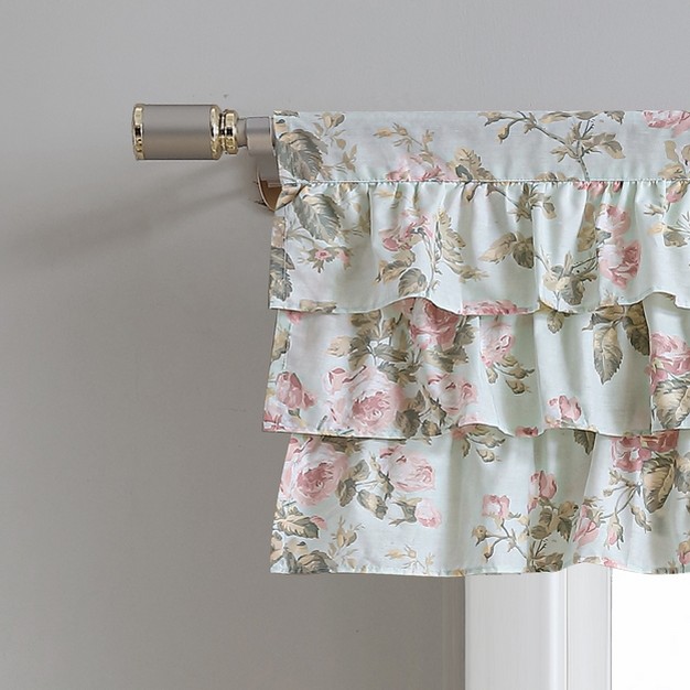 Laura Ashley Madelynn Valance 50x18 Pastel Blue