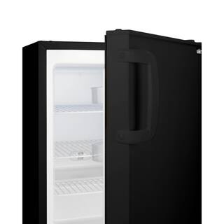 Summit Appliance 2.68 cu. ft. Manual Defrost Upright Freezer in Black ADA Compliant ALFZ37B