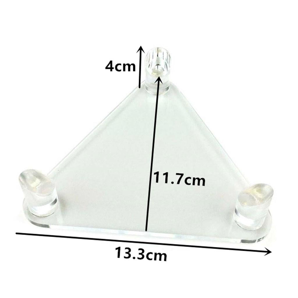 4.6 inch Acrylic Display Stand Pedestal Basketball Football Volleyball Softball Bowling Ball