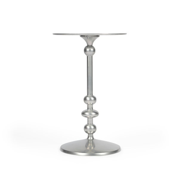 Zora Iron Pedestal End Table