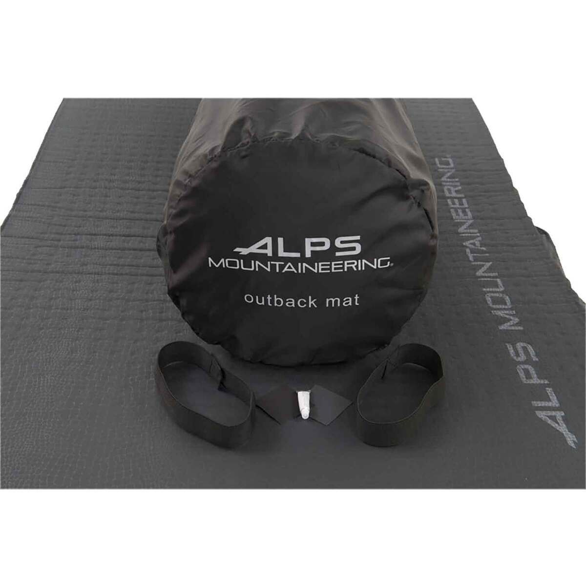 ALPS Mountaineering Outback Sleeping Pad  Charcoal Extra Wide Long