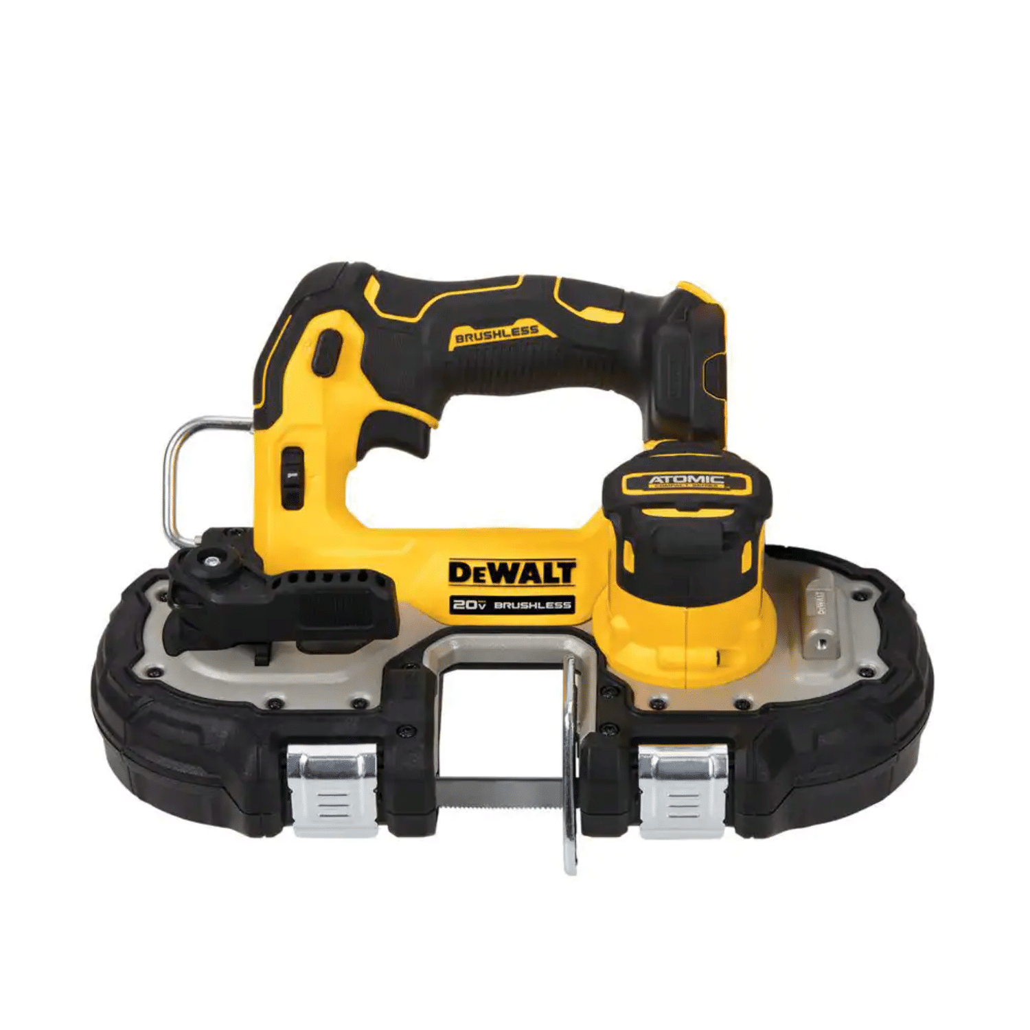 Dewalt Atomic 20-Volt MAX Cordless Brushless Compact 1-3/4 in. Bandsaw With Battery， DCS377BWDCB205