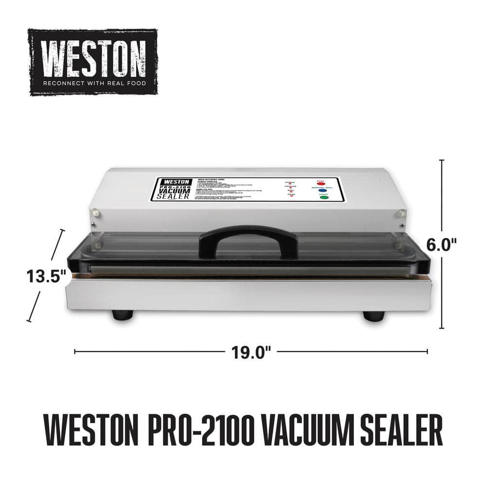 Weston Pro2100 White Food Vacuum Sealer