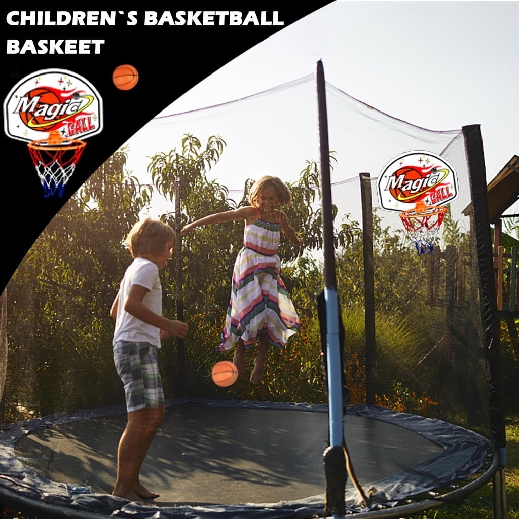 YOHOME Outdoor Children's Plastic Basketball Hoop Inflatable