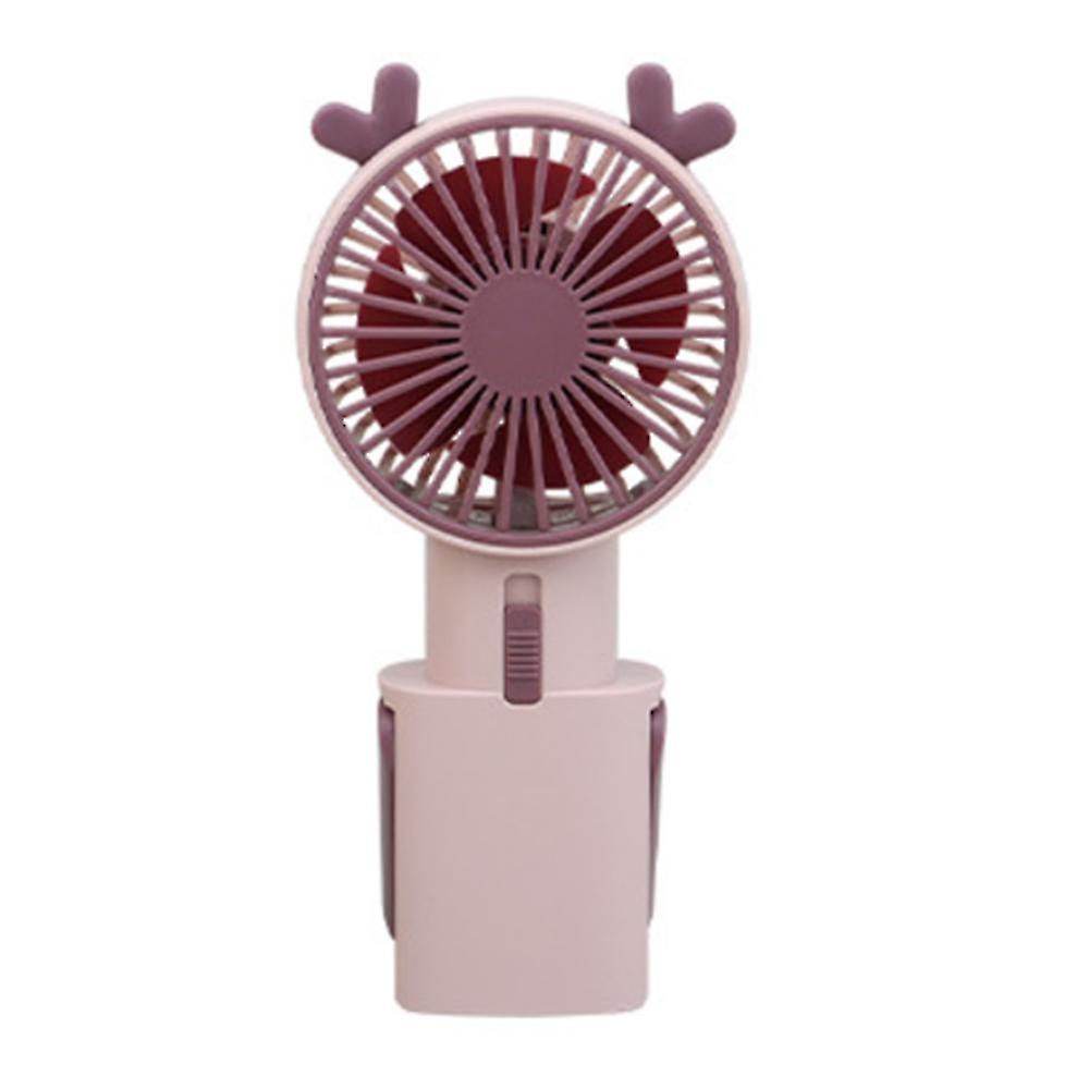 Handheld Fan， Portable Fan With Rechargeable Battery，  Speed Personal Cooling Desk Fan