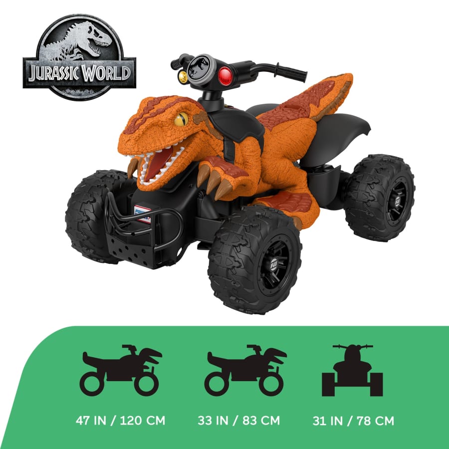 Power Wheels Jurassic World Dino Racer