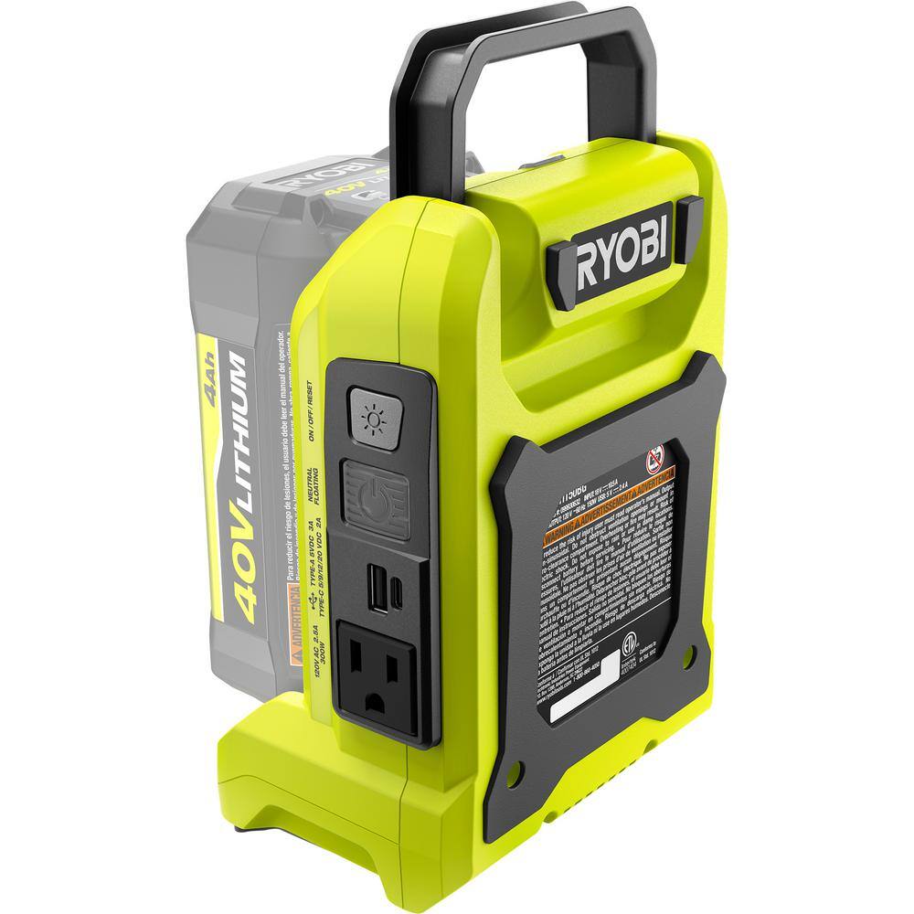 RYOBI 40V 300-Watt Power Source (Tool Only) RYi300BG