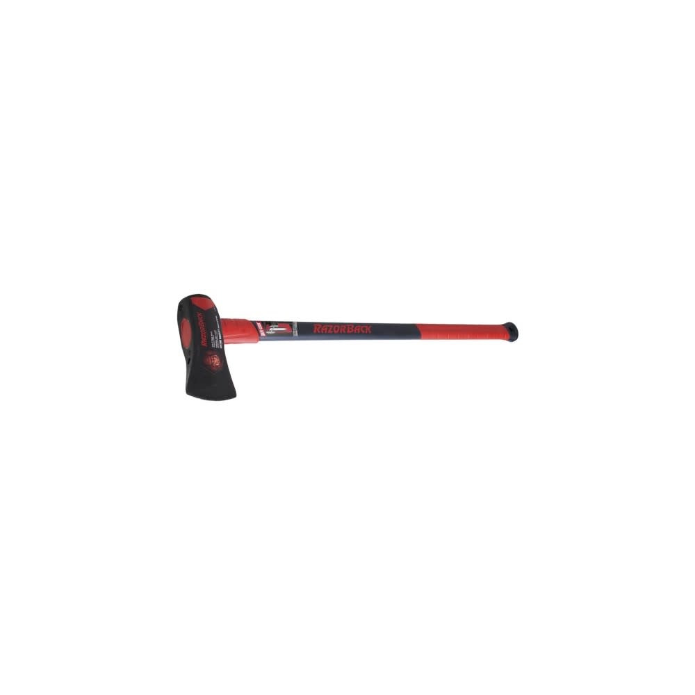 8 Lbs Steel Head Splitting Maul with 34 In. Fiberglass Handle ;