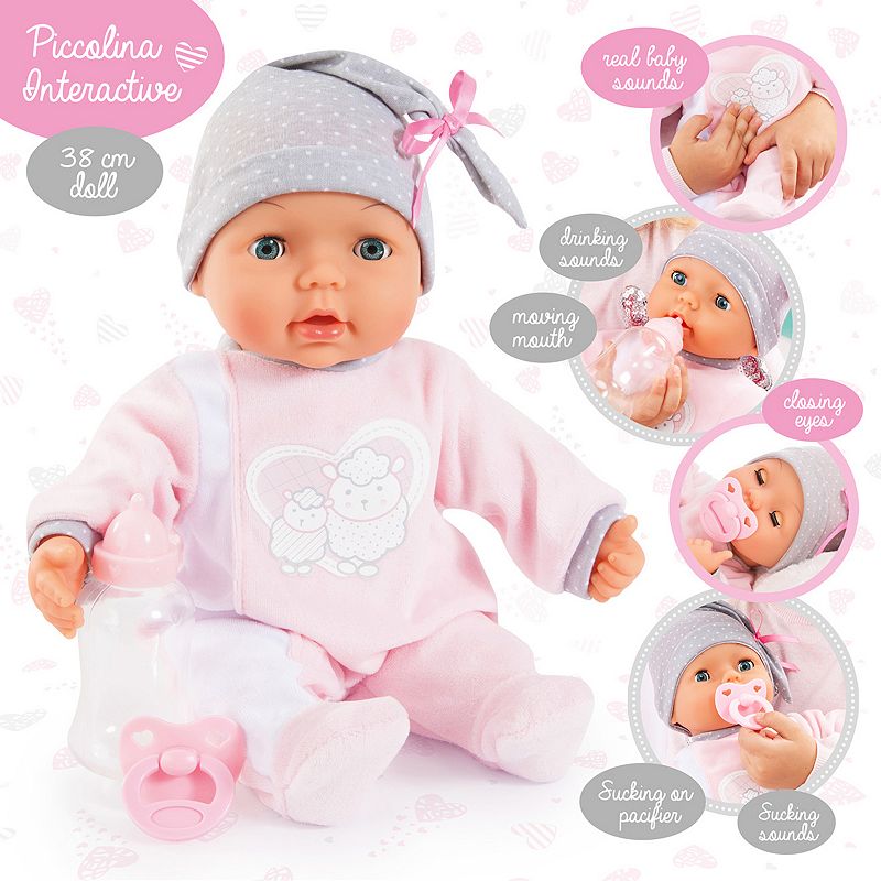 Bayer My Piccolina 15 Interactive Baby Doll