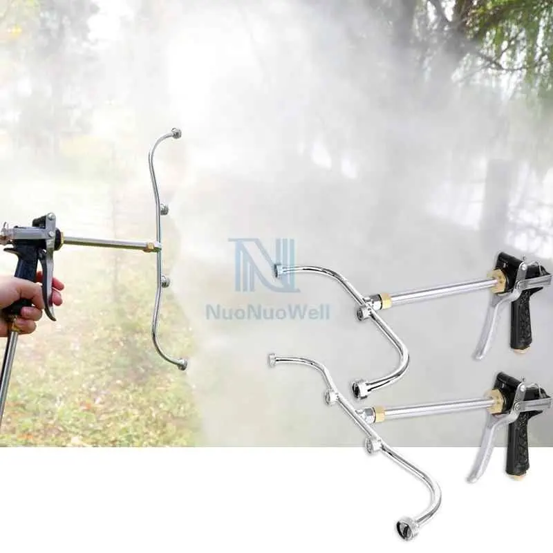 High Pressure Sector Nozzle Fan shaped Spray Gun Garden Irrigation Fog Sprinkler Head Agricultural sprayer