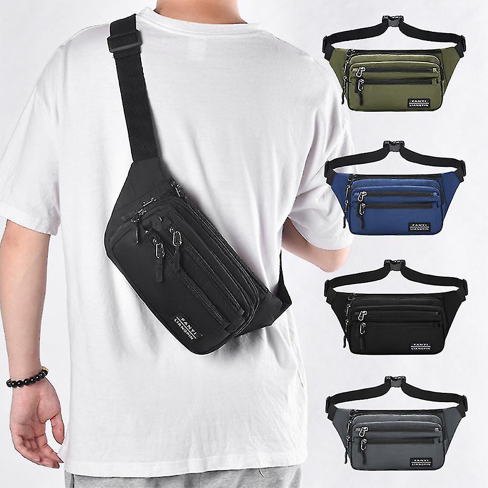 Fashion Fanny Packs For Women Men， Adjustable Belts， Casual Bag For Travel Hiking Concert Running