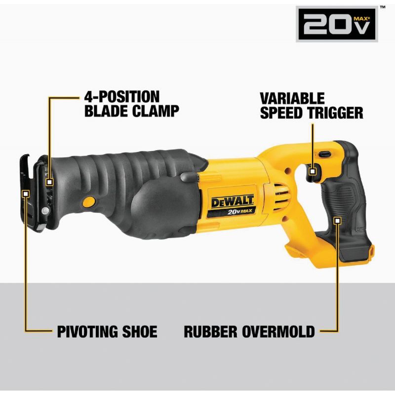 DW 20V MAX Lithium-Ion Cordless Reciprocating Saw