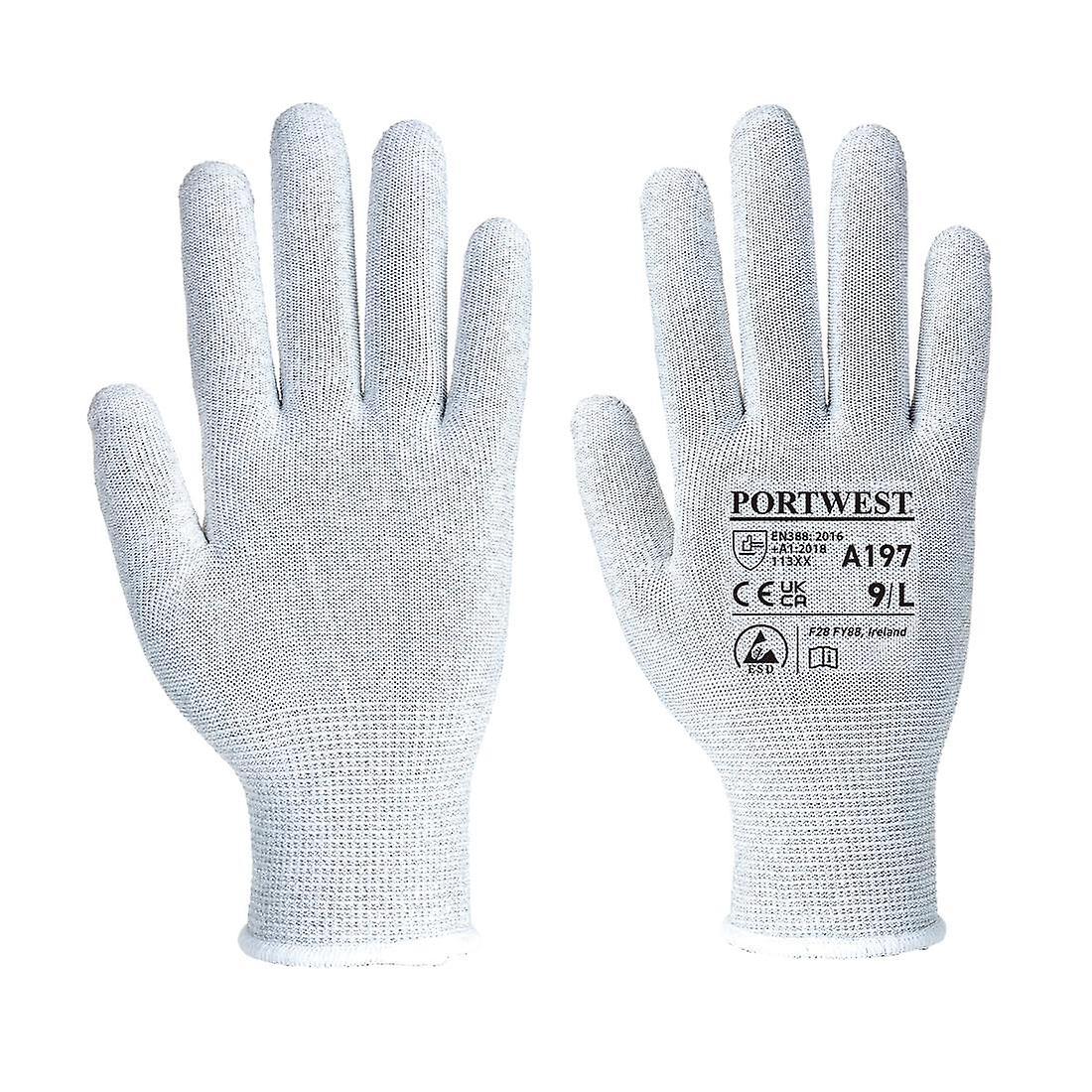 Portwest Unisex Adult Anti-Static Safety Gloves