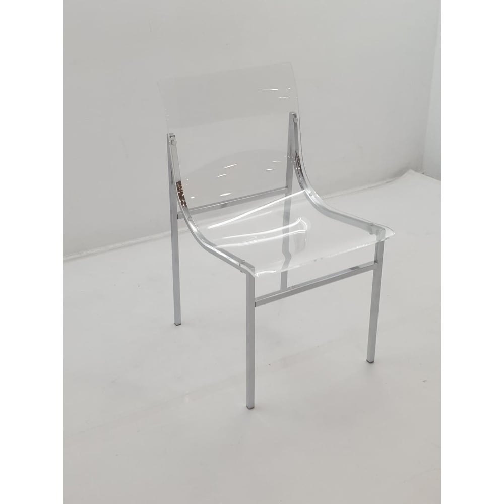 Coaster Furniture Acrylic Dining Side Chair Clear And Chrome